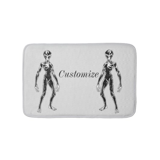 Tapis De Bain Alien UFO Thunder_Cove (Devant)