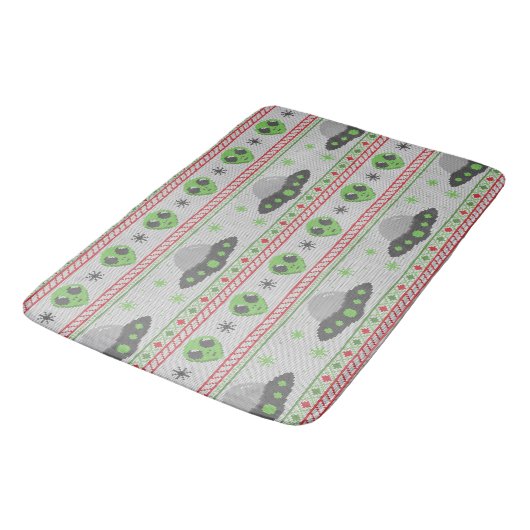 Tapis De Bain Alien Vilain Sweat de Noël (Angle)