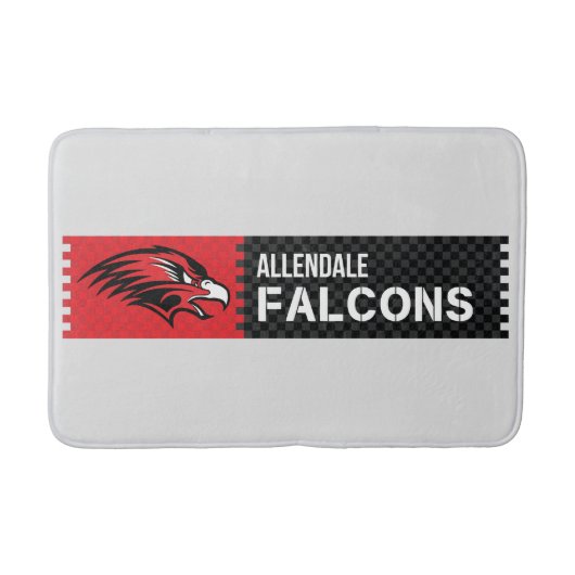 Tapis De Bain Allendale Falcons (Devant)