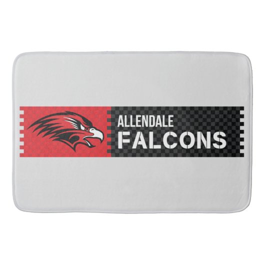 Tapis De Bain Allendale Falcons (Devant)