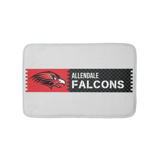 Tapis De Bain Allendale Falcons (Devant)