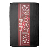 Tapis De Bain Allendale Falcons #6 (devant Vertical)