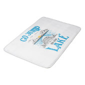 Tapis De Bain Aller Sauter Dans Le Lac (Angle)