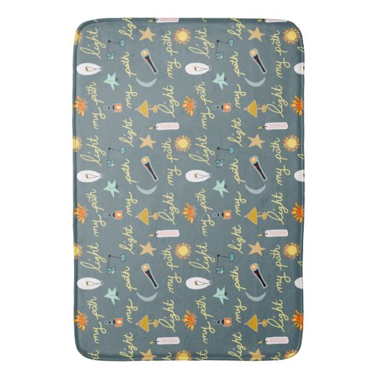Tapis De Bain Allumer mon chemin (devant Vertical)