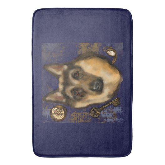 TAPIS DE BAIN ALMAN SHEPHERD (devant Vertical)