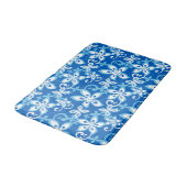 TAPIS DE BAIN ALOHA HAWAII (BLUES) (Angle)
