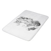 Tapis De Bain Alphonse Mucha JOB ISOGS (Angle)