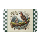 Tapis De Bain Amateurs d'oiseaux mignons vérifiés (Devant)