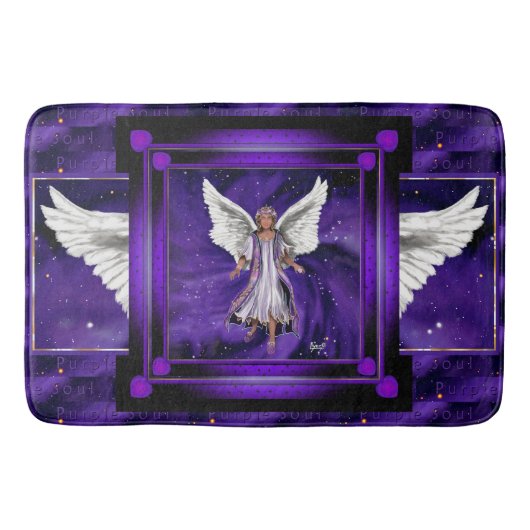 Tapis De Bain Âme violette (Devant)