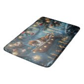 Tapis De Bain American English Foxhound Christmas Festive Voyage (Angle)