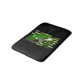 Tapis De Bain American Flag Fishing St Patrick's Day Irlandais L (Angle)