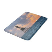 Tapis De Bain American Shoal Lighthouse, Florida Keys (Angle)