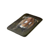 Tapis De Bain American Wigeon Duck on Pond (Angle)