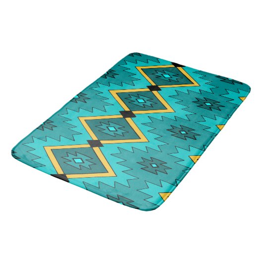 Tapis De Bain Amérindien (Angle)