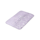 Tapis De Bain Amethyst Violet Purple Pastel Nom de la Parties sc (Angle)