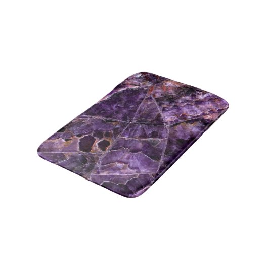 Tapis De Bain Améthyste pourpre (Angle)