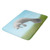 Tapis de bain amical de lamantin de la Floride (Angle)