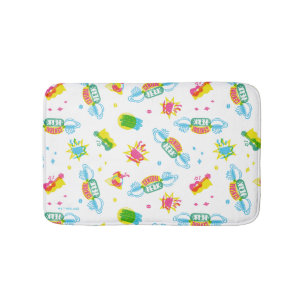 Tapis De Bain AMIS™   Central Perk Neon Motif
