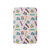 Tapis De Bain AMIS™ | Central Perk Vibrant Motif café (Devant (Vertical))