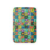 Tapis De Bain AMIS™ | Comment faire un Motif dynamique (Devant (Vertical))