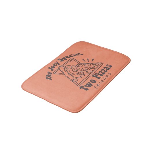 Tapis De Bain AMIS™ | Joey Pizza Citation (Angle)