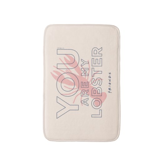 Tapis De Bain AMIS™ | Vous êtes mon homard (Devant (Vertical))
