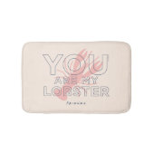 Tapis De Bain AMIS™ | Vous êtes mon homard (Devant)