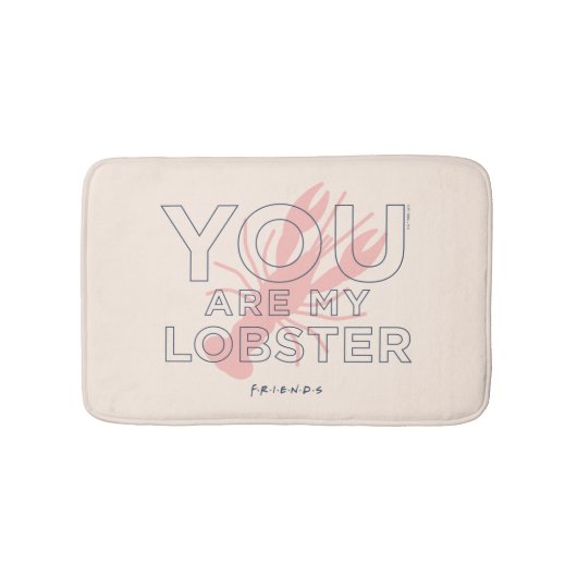 Tapis De Bain AMIS™ | Vous êtes mon homard (Devant)