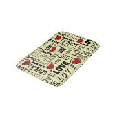 Tapis De Bain Amour (Angle)