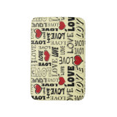 Tapis De Bain Amour (Devant (Vertical))