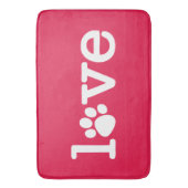 Tapis De Bain Amour des animaux (devant Vertical)