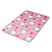 Tapis De Bain Amour des pingouins (Angle)