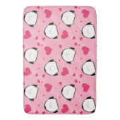 Tapis De Bain Amour des pingouins (devant Vertical)