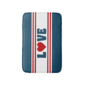 Tapis De Bain Amour design (Devant (Vertical))