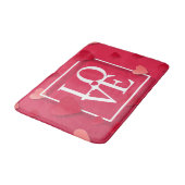 Tapis De Bain Amour et Coeurs (Angle)