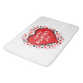 Tapis De Bain Amour infini pour la Saint-Valentin (Angle)