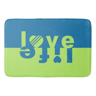 Tapis De Bain Amour / nattes de bain de vie