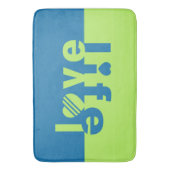 Tapis De Bain Amour / nattes de bain de vie (devant Vertical)