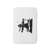Tapis De Bain Amusant design d'halloween avec épouvantail (Devant (Vertical))