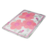 Tapis De Bain Amusant Gras Et Rose Clair (Angle)