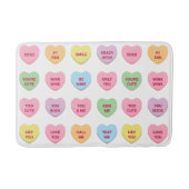 Tapis De Bain Amusante fille mignonne conversation personnalisée (Devant)