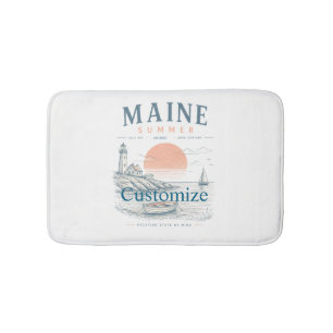 Tapis De Bain Amusement d'été dans le Maine Thunder_Cove