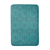 Tapis De Bain Amusement turquoise tout autour (Devant (Vertical))
