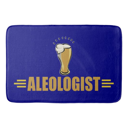 Tapis De Bain Amusing Aleologist Buveur de Bière (Devant)