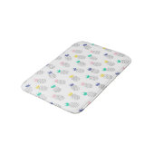 Tapis De Bain Ananas abstraits (Angle)