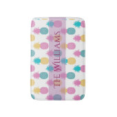 Tapis De Bain Ananas d'été tropical (Devant (Vertical))