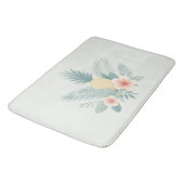 Tapis De Bain Ananas floral & Hawaiian (Angle)