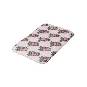 Tapis De Bain Ananas Motif Y2K Retro Funky Retro (Angle)