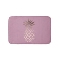 ananas tropical de poussin d'or rose élégant