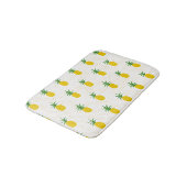 Tapis De Bain Ananas tropicaux d'or (Angle)
